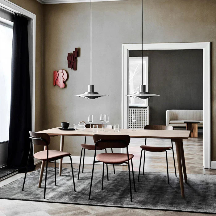 Retro Aluminium Pendant Light – Layered LED Ceiling Lamp