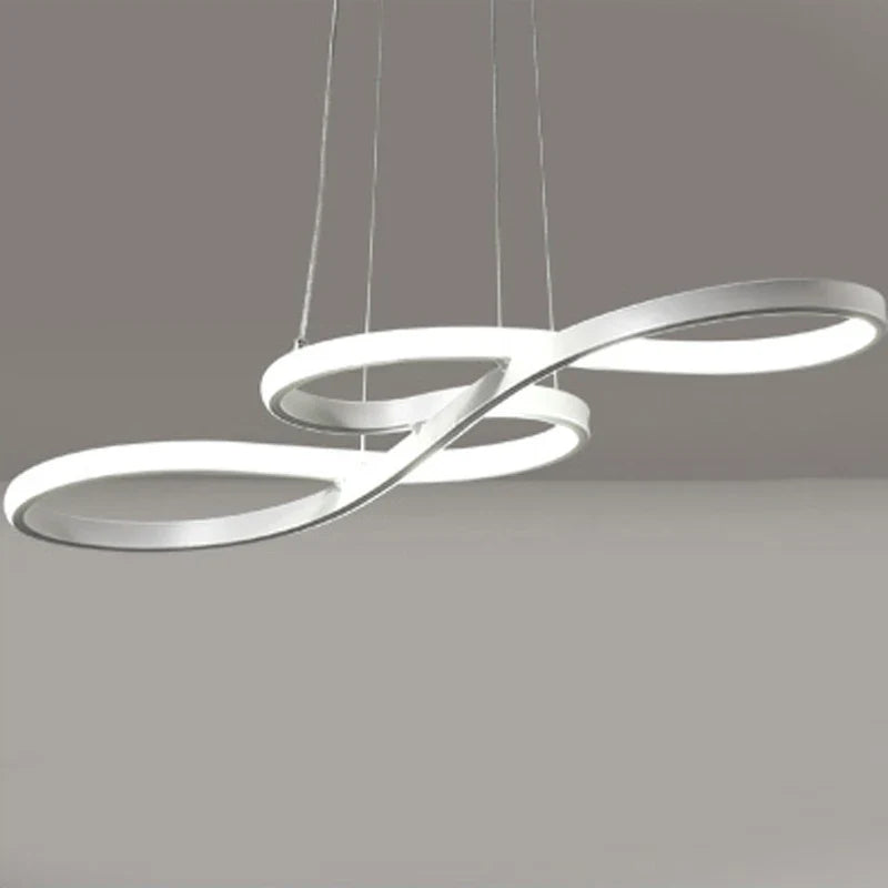 LED Pendant Chandelier in the Shape of Musical Notes – Creative Modern Ceiling Lighting