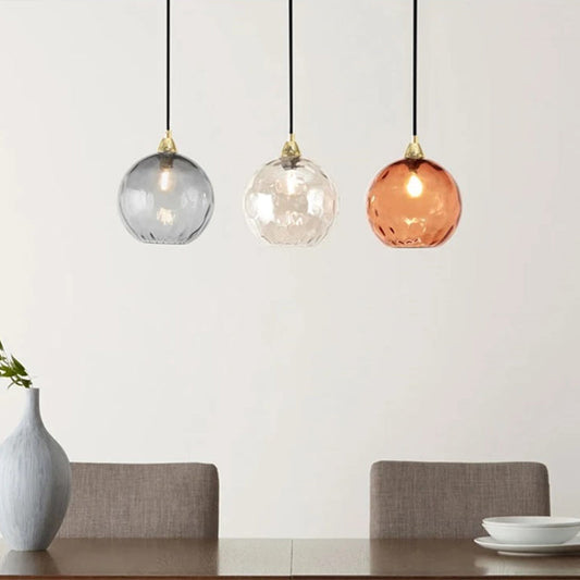 Coloured Glass Ceiling Pendant - Arrielight
