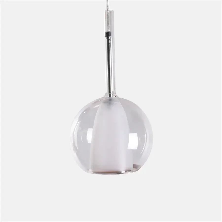 Modern Pendant Light with Glass Shades – Smoked Glass Cluster Ceiling Lamp