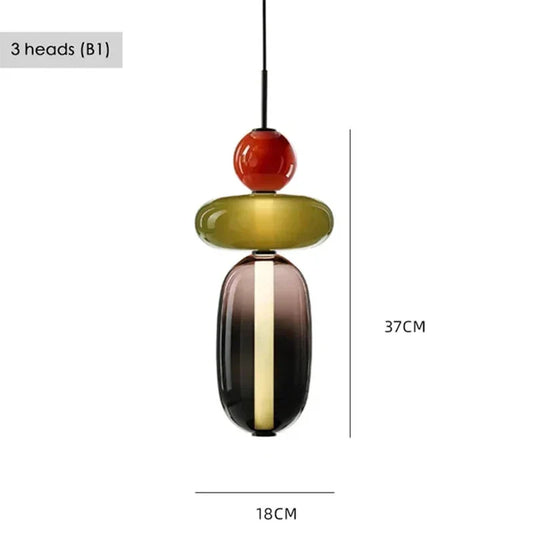 Candied Glass Pendant Light