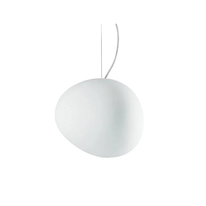 Organic Round Pendant Light – Minimalist Design