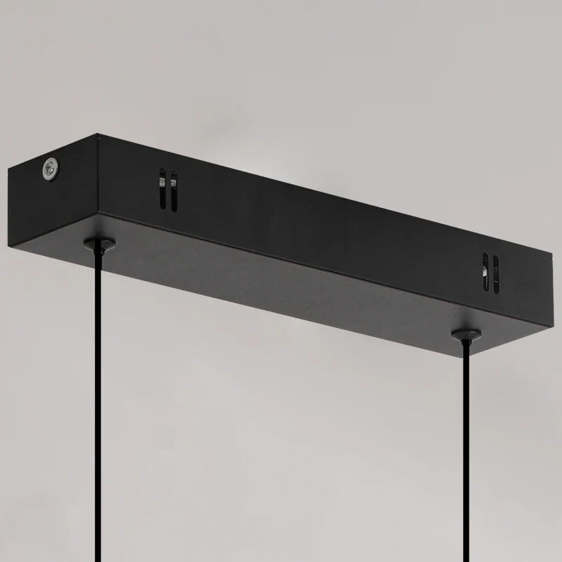 Modern Horizontal LED Pendant Light for Dining Table