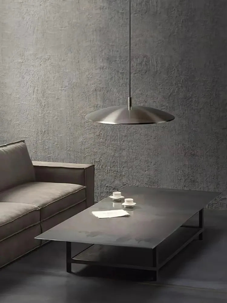 Slim LED Pendant Light – Modern Disc-Shaped Ceiling Lamp