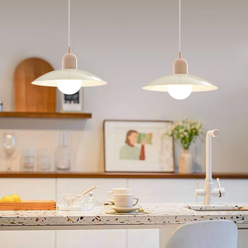 Modern Pendant Light with Two-Tone Design