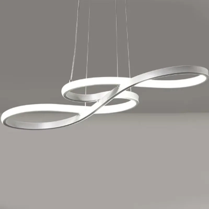 LED Pendant Chandelier in the Shape of Musical Notes – Creative Modern Ceiling Lighting
