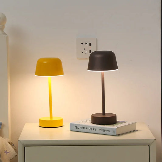 Colourful LED Table Lamp – Modern Design with USB Charging, Ideal for Desks