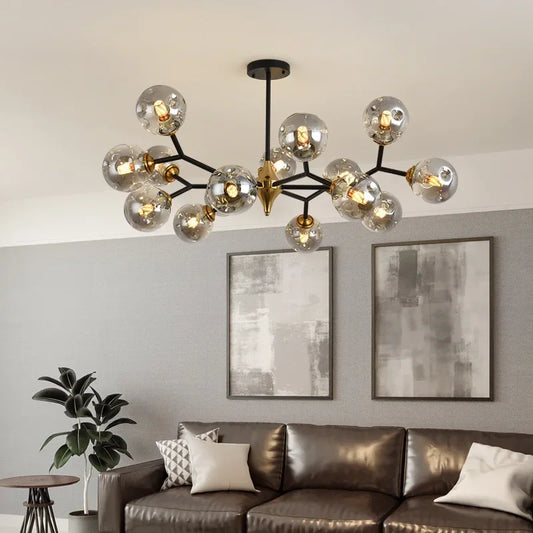 Modern Molecular Chandelier – Ceiling Light