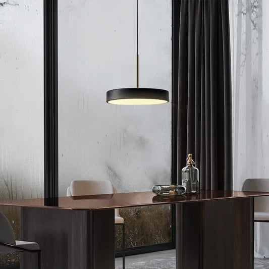 Modern Round LED Pendant Light for Dining Room and Living Room