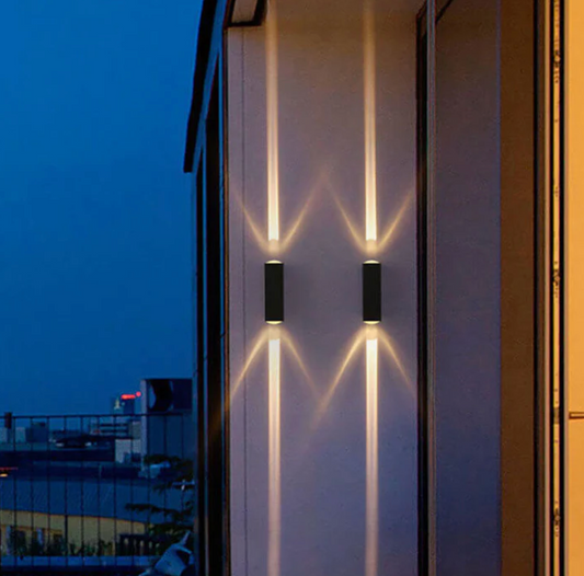 LED Up-Down Exterior Wall Light – Modern Outdoor Fascia Light