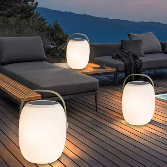 Portable LED Lamp with Handle – Wireless Decorative Light for Indoors & Outdoors