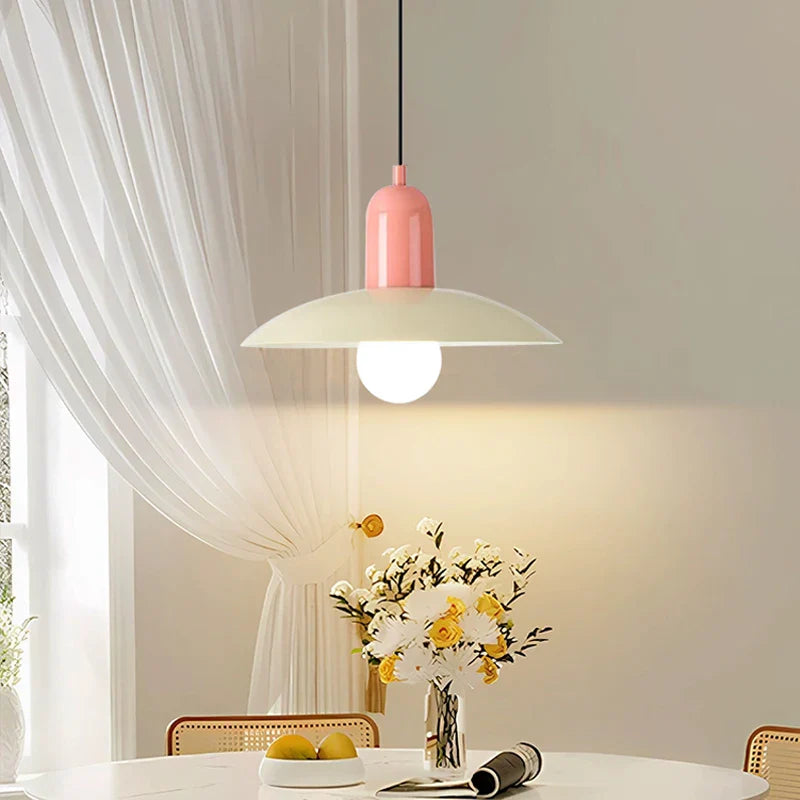Modern Pendant Light with Two-Tone Design