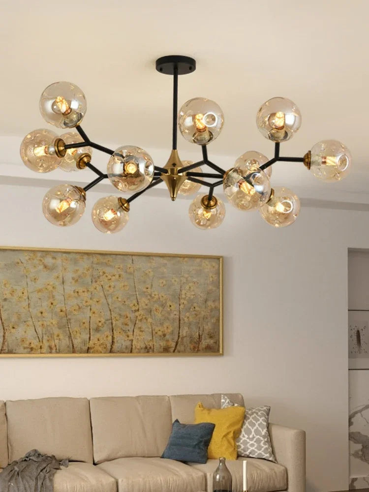 Modern Molecular Chandelier – Ceiling Light
