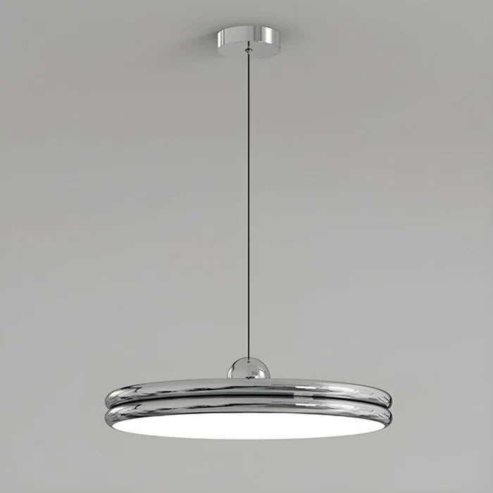 Modern Disc-Shaped Pendant Light – Minimalist LED Lighting for Dining and Living Room