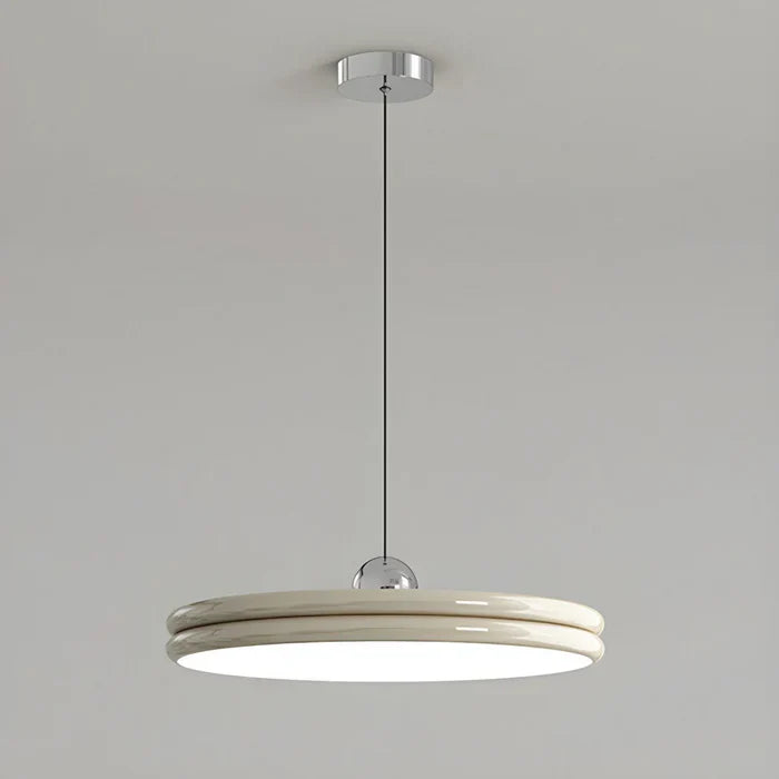 Modern Disc-Shaped Pendant Light – Minimalist LED Lighting for Dining and Living Room