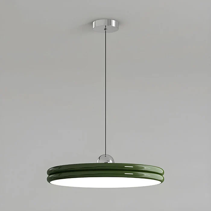 Modern Disc-Shaped Pendant Light – Minimalist LED Lighting for Dining and Living Room