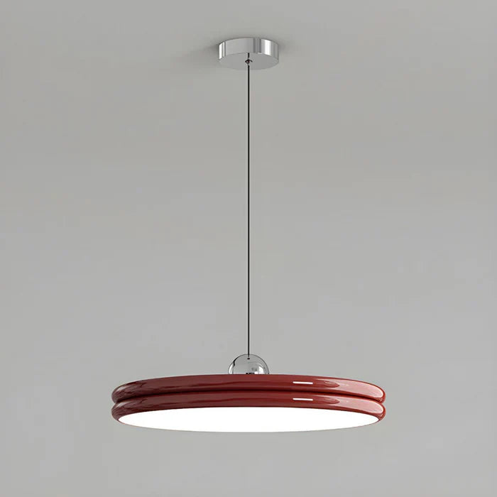 Modern Disc-Shaped Pendant Light – Minimalist LED Lighting for Dining and Living Room