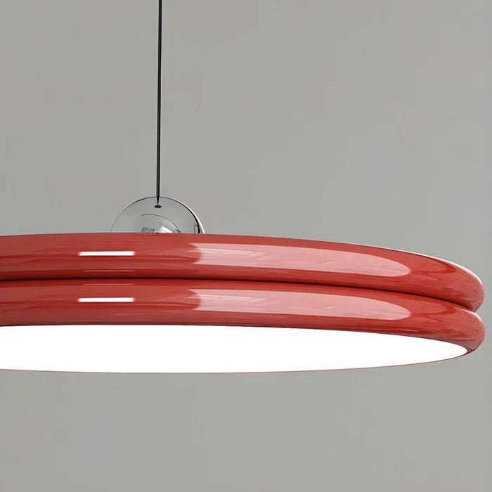Modern Disc-Shaped Pendant Light – Minimalist LED Lighting for Dining and Living Room