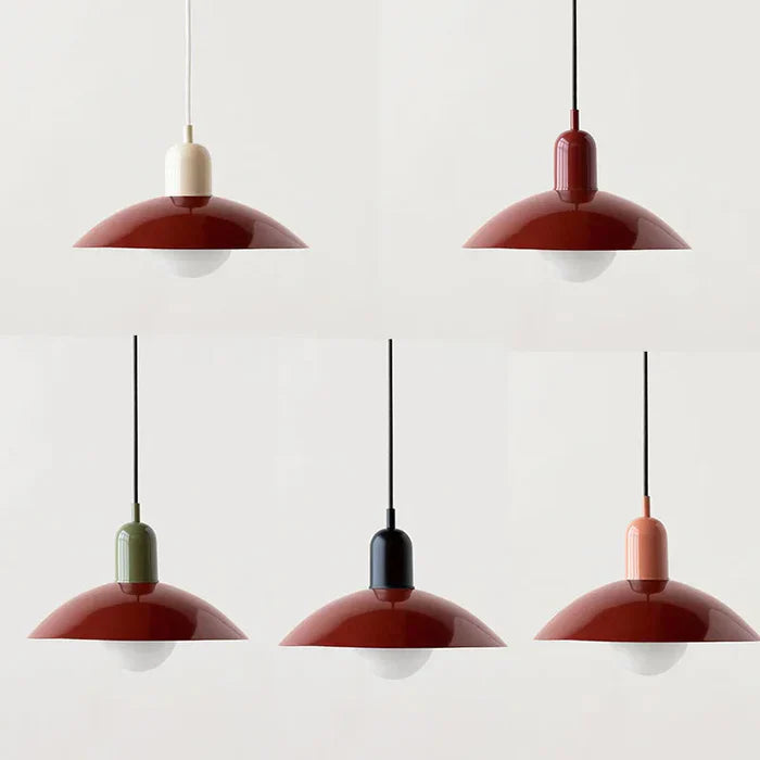 Modern Pendant Light with Two-Tone Design