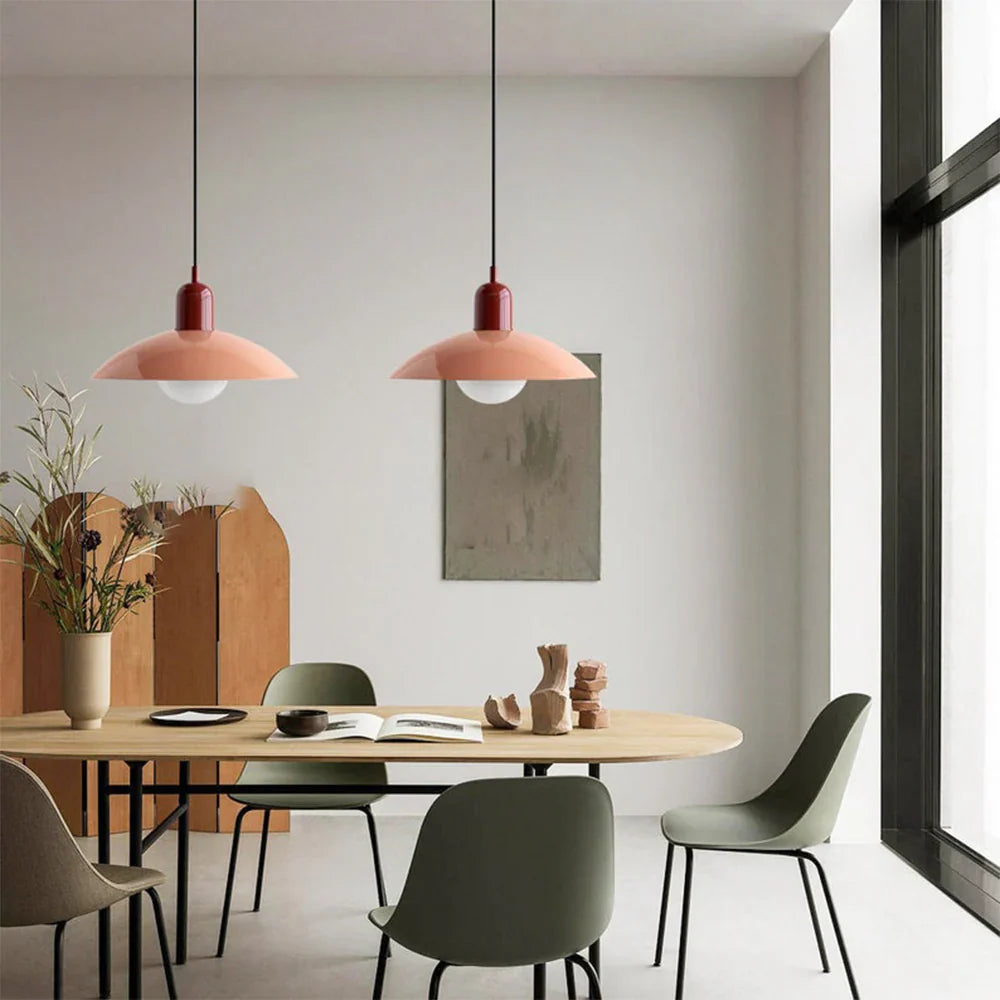 Modern Pendant Light with Two-Tone Design