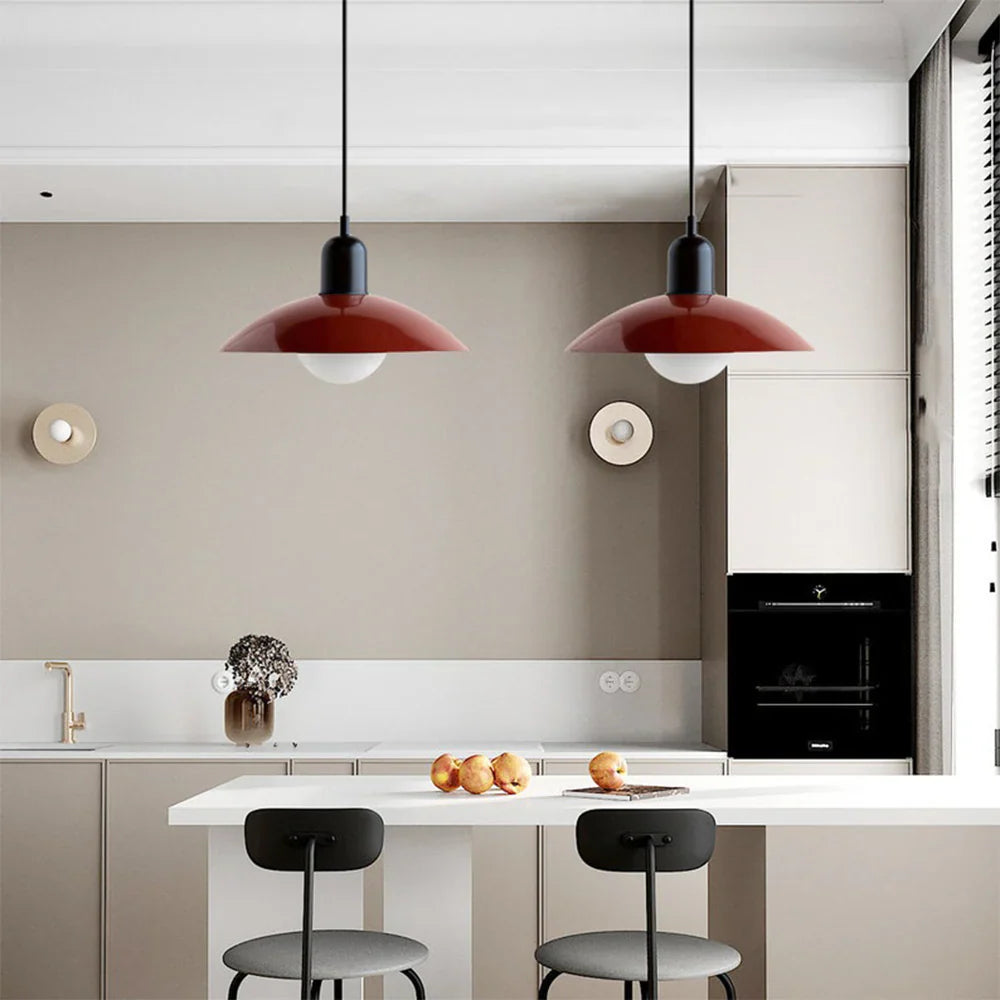Modern Pendant Light with Two-Tone Design