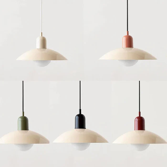 Modern Pendant Light with Two-Tone Design