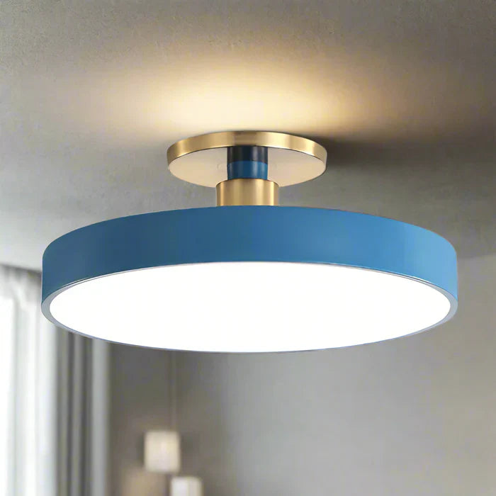 Scandinavian Style Round LED Ceiling Light