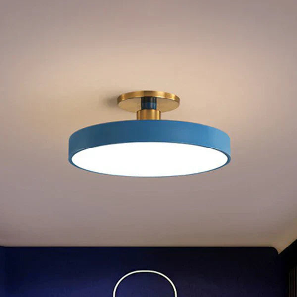 Scandinavian Style Round LED Ceiling Light