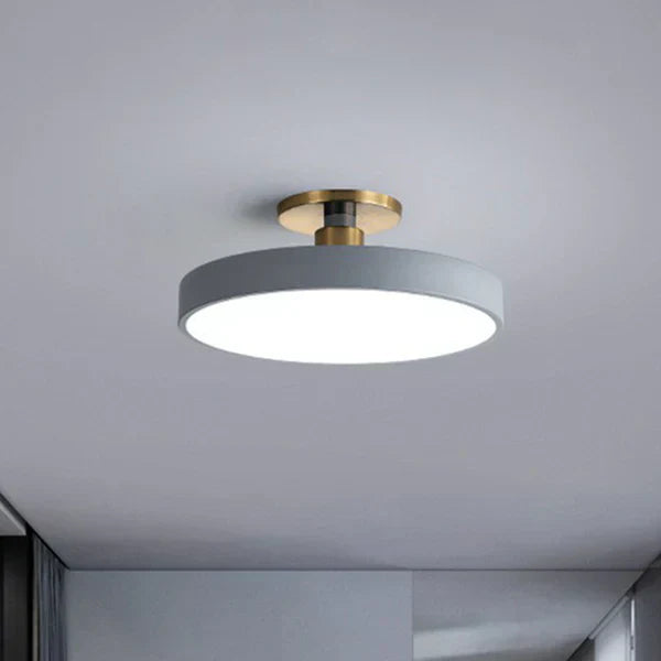 Scandinavian Style Round LED Ceiling Light