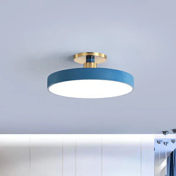 Scandinavian Style Round LED Ceiling Light