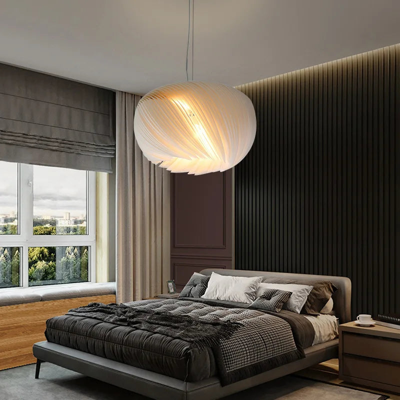 Luxury Acrylic Pendant Light with Sculptural Form