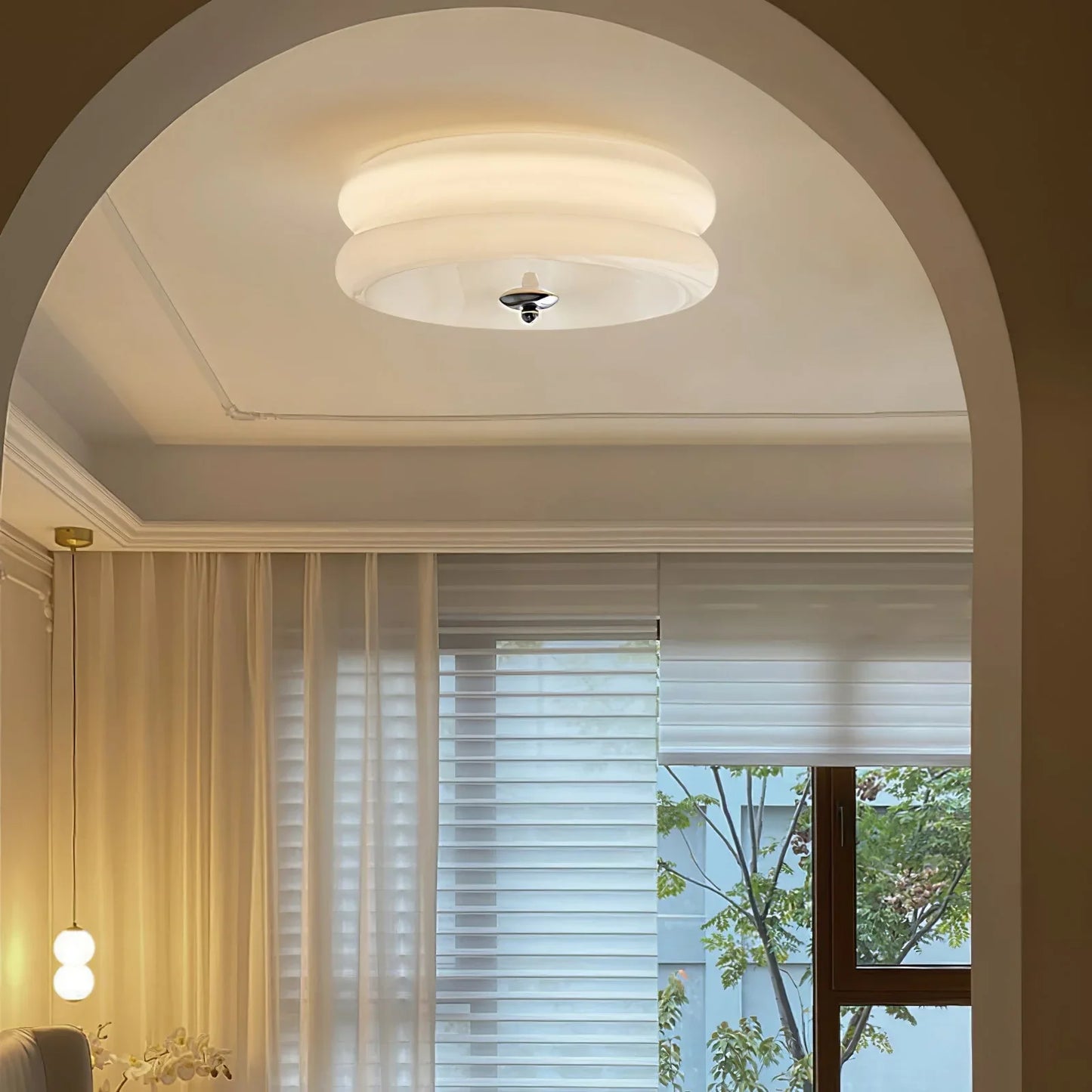 Modern LED Ceiling Flush Mount Light – Round Plafond for Bedroom, Living Room or Hallway
