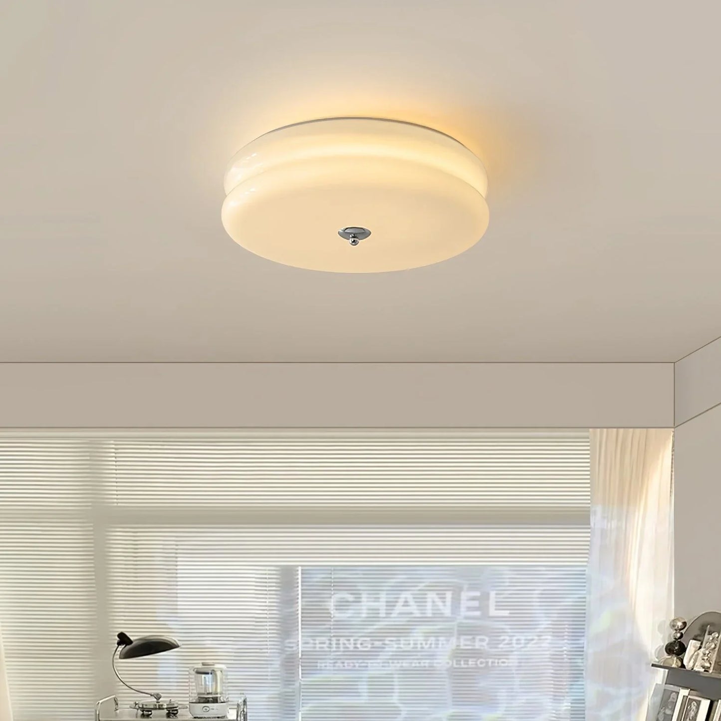 Modern LED Ceiling Flush Mount Light – Round Plafond for Bedroom, Living Room or Hallway