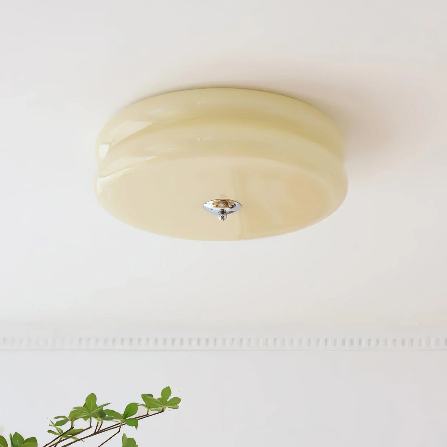 Modern LED Ceiling Flush Mount Light – Round Plafond for Bedroom, Living Room or Hallway
