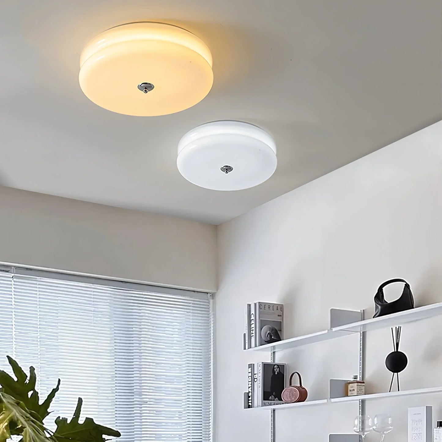 Modern LED Ceiling Flush Mount Light – Round Plafond for Bedroom, Living Room or Hallway
