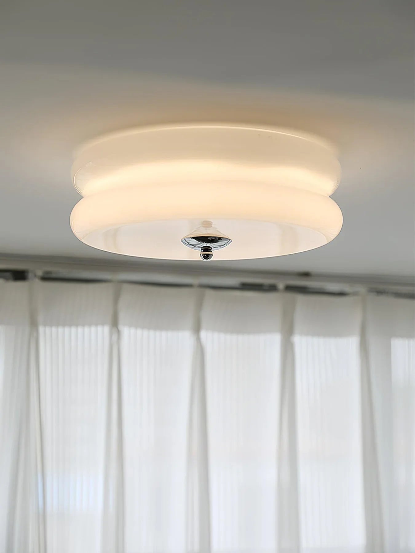 Modern LED Ceiling Flush Mount Light – Round Plafond for Bedroom, Living Room or Hallway