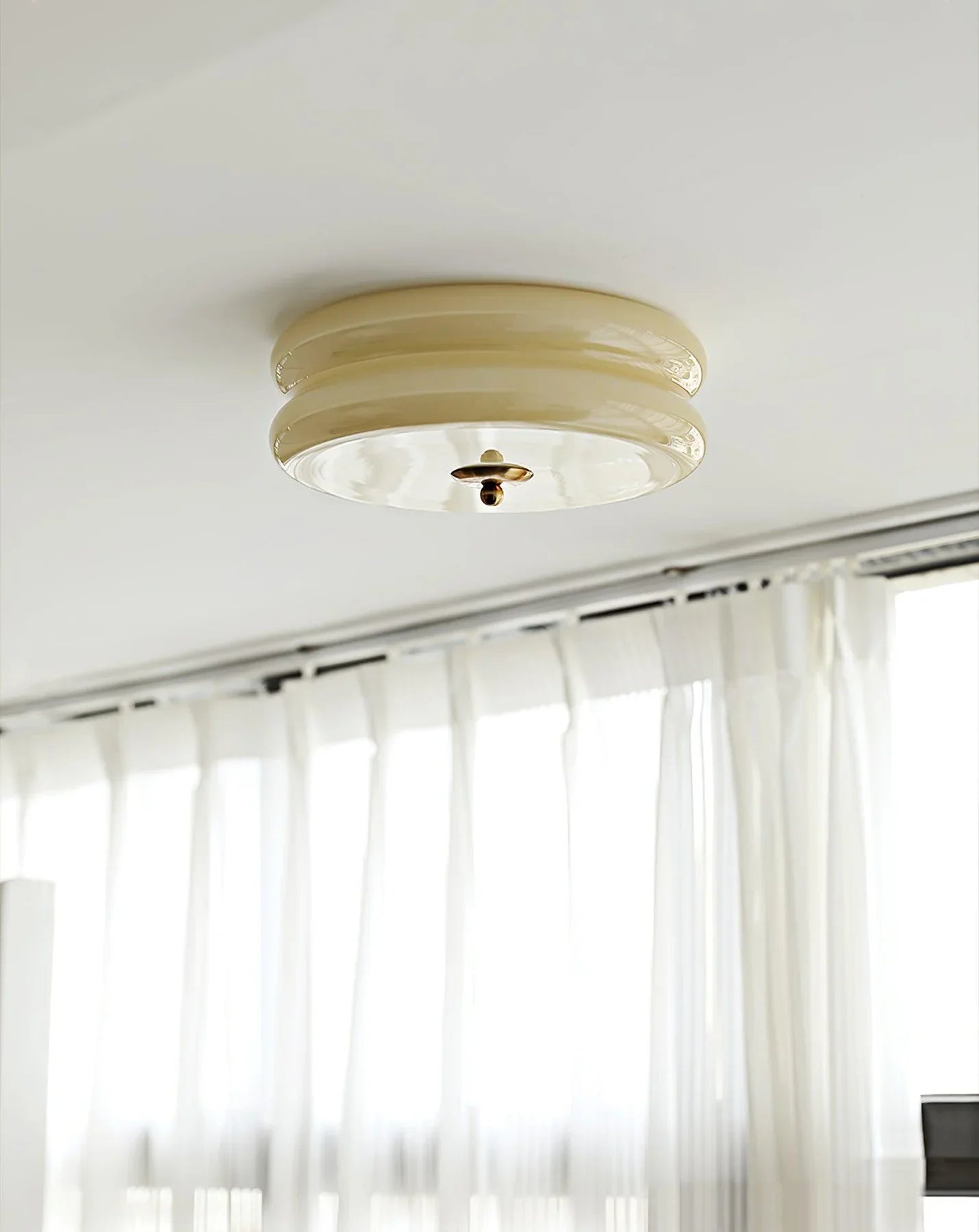 Modern LED Ceiling Flush Mount Light – Round Plafond for Bedroom, Living Room or Hallway
