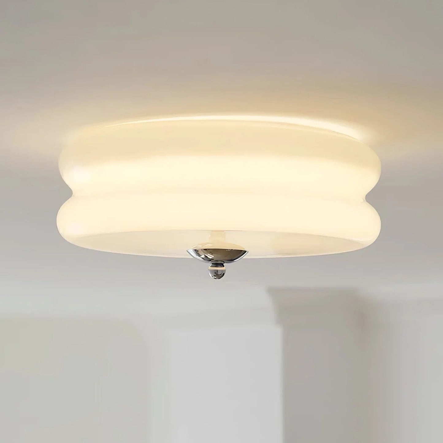 Modern LED Ceiling Flush Mount Light – Round Plafond for Bedroom, Living Room or Hallway