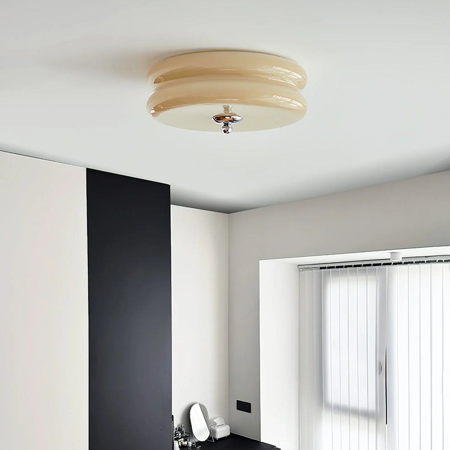 Modern LED Ceiling Flush Mount Light – Round Plafond for Bedroom, Living Room or Hallway