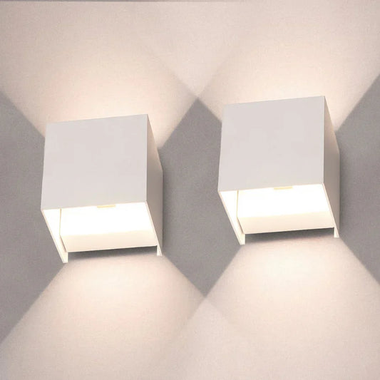 Cubelights™ Cube LED Wall Light – Up & Down Lighting