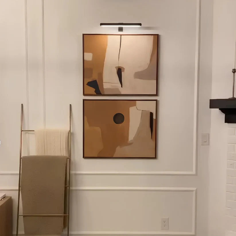 Wireless LED Picture Light – Rechargeable Wall-Mounted Art Lighting with Remote Control