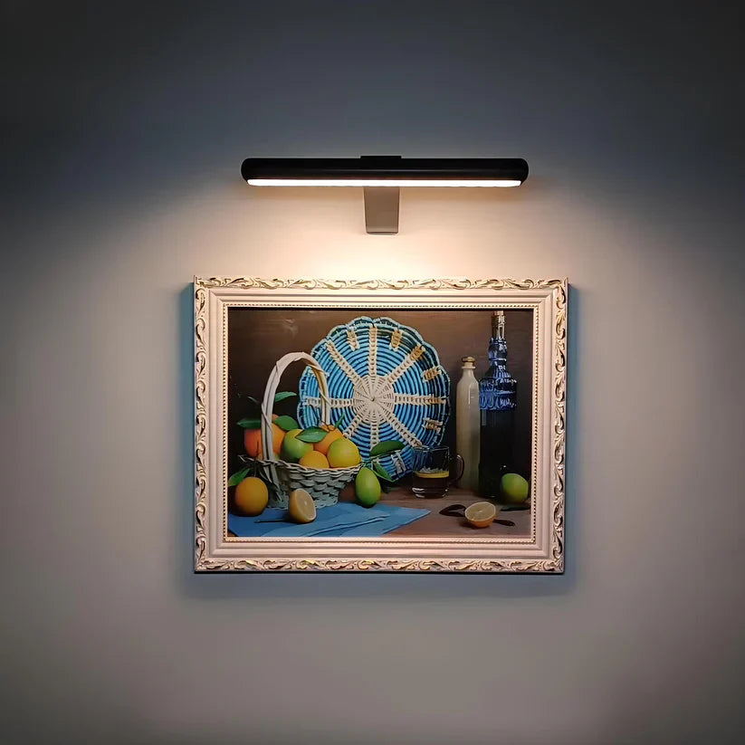 Wireless LED Picture Light – Rechargeable Wall-Mounted Art Lighting with Remote Control