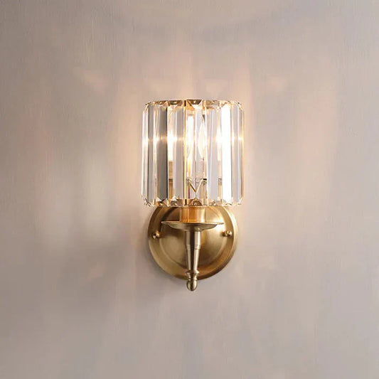Elegant Crystal Wall Light – Glamour Style