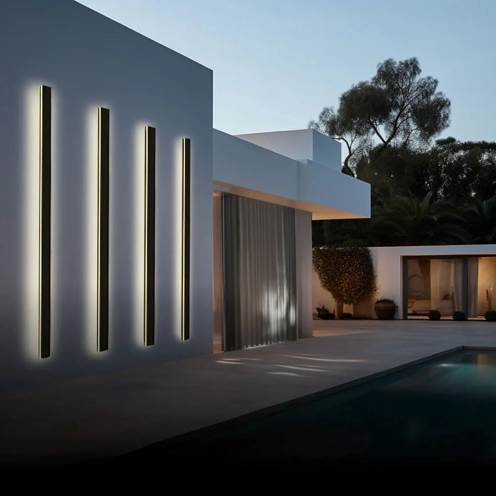Slim Linear LED Outdoor Wall Light - Arrielight