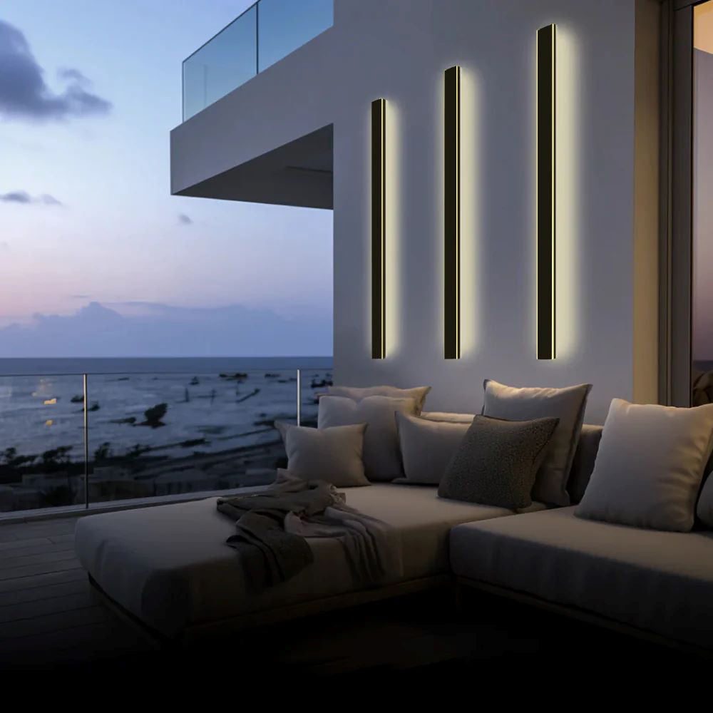 Slim Linear LED Outdoor Wall Light - Arrielight