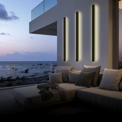 Slim Linear LED Outdoor Wall Light - Arrielight