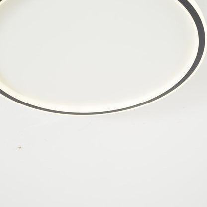 Slim Round LED Flush Ceiling Light with Acrylic Diffuser - Arrielight
