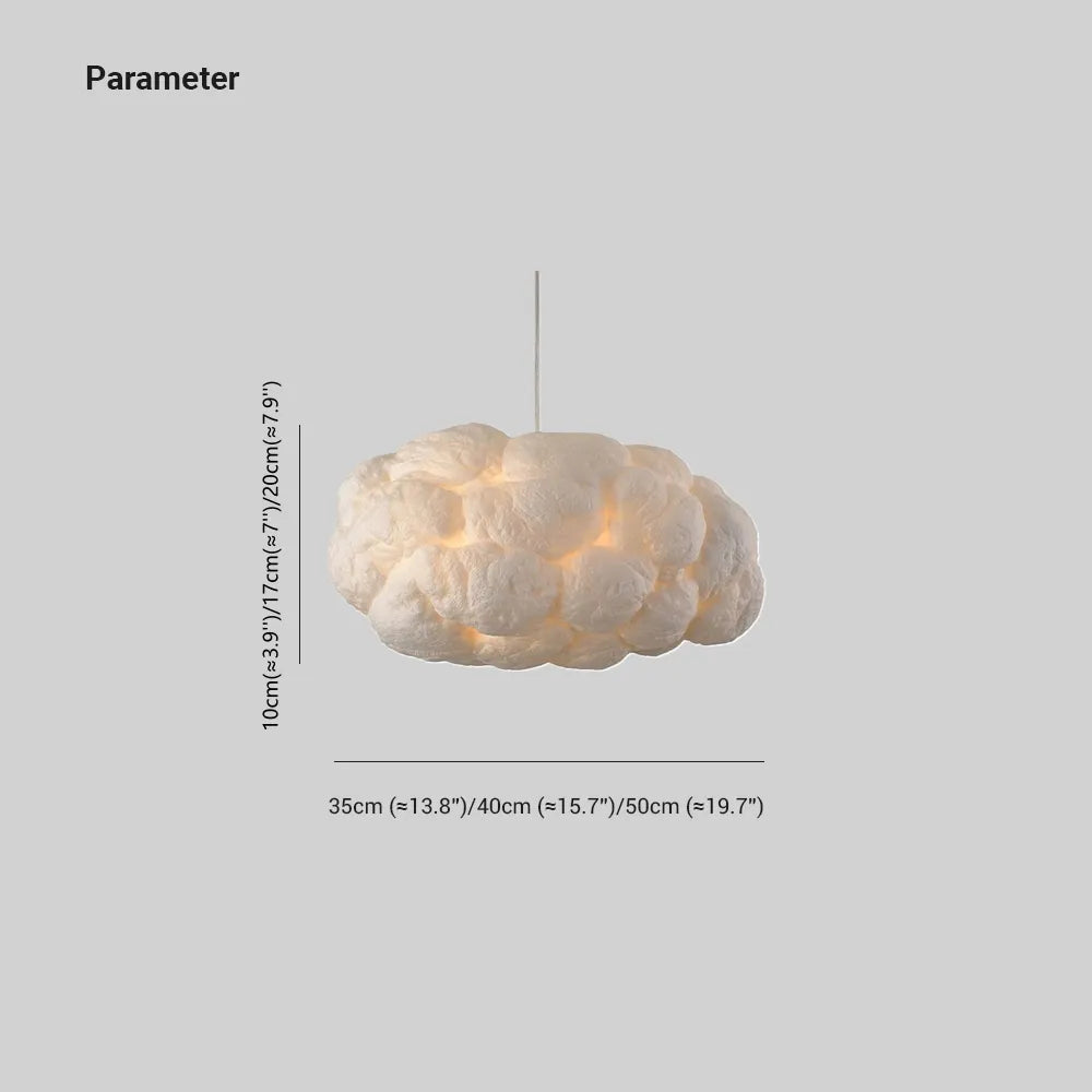 Cotton Cloud Ceiling Pendant Light - Arrielight