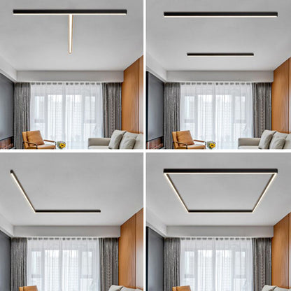 Slim Linear LED Flush Ceiling Light Bar - Arrielight