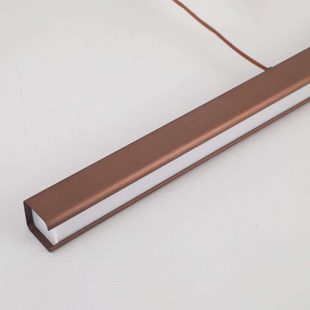 Linear Metal LED Bar Ceiling Pendant - Arrielight